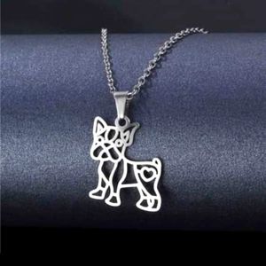 Boston terrier necklace